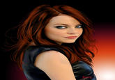Emma Stone painting Via http://www.deviantart.com/art/Emma-Stone-284869531