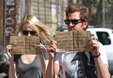 Charity Photos Via http://www.dailymail.co.uk/tvshowbiz/article-2203912/Spider-Man-stars-Andrew-Garfield-Emma-Stone-use-fame-good-promote-charities.html