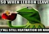 SO WHEN LEBRON LEAVE YALL STILL HEATNATION OR NAH