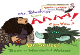 Meriyo97.tumblr.com Board Booy's r. Can Can You? っ Dr Seusss Book of Wonderful Noises
