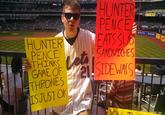HUNTER PENCE EATS SU SANDWICHES PENCE THINKS SJUST OR