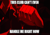 THIS CLUB CANTEVEN HANDLE ME RIGHT NOW