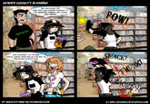 Gender Equality in Gaming (see description)  "Source":http://cheshirecatstudios.com/gender-equality-gaming-cheshire-cat-studios-webcomic-6/
OP's description:
"We at CCS feel that one of the greatest detriments to TRUE female equality in gaming is not necessarily the laughable over-sexualization or any misogynistic conspiracies, but the present presumptions that ‘gamer girls’ are some mythical being, and that girls themselves aren’t the traditional “hardcore gamers” like their male counterparts. According to research by Nick Yee and published in his book “The Proteus Paradox”:http://www.amazon.com/The-Proteus-Paradox-Online-Virtual/dp/0300190999/ref=sr_1_1/177-6700300-3998617?ie=UTF8&qid=1407948288&sr=8-1&keywords=proteus+paradox there’s ample proof that one of the greatest barriers that women feel that they face in gaming is to simply to be taken seriously as a gamer, and not looked down as “a casual gamer” who plays The Sims or Angry Birds. From women in MMOs not being taken seriously in roles of decision making and leadership, to the societal stigma that gaming still isn’t a socially acceptable pastime for women (compared to, say, going to a beauty spa), women simply want to be taken more seriously.
And with 48% of gamers being female, what is any rational woman supposed to do when stuck between the stereotypes that female gamers can’t be serious or “hardcore gamers”, and the feminist figures who believe that they need to “tear down the boys club?” The Fuboo has the answer."