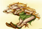 <a href="http://kawanai.deviantart.com/art/The-Elf-from-Naheulbeuk-84907601">Source</a>