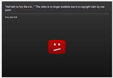 "Hell hath no fury like a lo..." This video is no longer available due to a copyright claim by zoe quinn Sorry about that. text