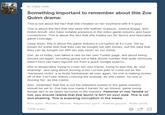 kc-vidya-rants Something important to remember about this Zoe Quinn drama: This is not about the fact that she cheated on her boyfriend with 5 6 guys This is about the fact that she slept with Nathan Grayson, Joshua Boggs, and Robin Arnott, who have notable presence in the video game industry and have connections. This is about the fact that she traded sex for favors and favorable game coverage Deep down, this is about the game industry's corruption at it's core. We've known for some time that they can be bought out with money, but the idea that they can be bought out with sex was never on our minds Zoe, as of today, has faked a raid on her own Tumblr page, lied about being doxxed yet again, including giving out a fake phone number that quite obviously wasn't hers (as many figured out from a quick Google search) She is desperately trying to cover her own tracks, trying to spin this as "slut shaming", and lying about doxxing is her current plan to come out as the harassed victim" a la Anita Sarkeesian all over again. No one is making money off of the YouTube videos covering the scandal, as she claims. No one is doxxing her, as she claims Also, remember that this is not the standard women in the game industry should be set to. Zoe has now made it harder for an honest, game loving female dev to be taken seriously in the industry. Feminist or not, female or not, you should realize that Zoe Quinn is NOT on your side. This is not slut-shaming. This is exposing corruption in the media #20e quinn #kotaku #drama #depression quest #nathan grayson #robin arnott 1,030 notes text font