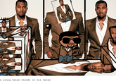 a voung kanve stands in his kanye