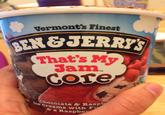 Vermont's Finest That's My am TM e nocolate & Rasp reams with F e a Raspben