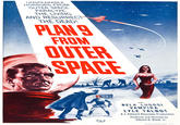 UNSPEAKABLE HORRORS FROM OUTER SPACE PARALYZE THE LIVING AND RESURRECT THE DEAD PLAN FROM OUTER SPAGE with BELA LUGOS VAMPIRA LYLE TALBOT A J. Edward Reynolds Production Produced and Directed by Edward D. Wood, Jr. DCA