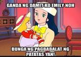 GANDANG DAMIT KO EMILY NOH BUNGANG PAGBABALAT NG PATATAS YAN!
