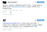 Via http://www.dailydot.com/entertainment/stephen-collins-twitter-dm/