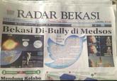 RADAR BEKASI Bekasi Di-Bully di Medsos EARTH Jadi Trending Topic Mendung Kelabu