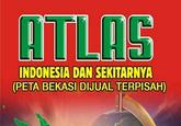 INDONESIA DAN SEKITARNYA (PETA BEKASI DIJUAL TERPISAH)
