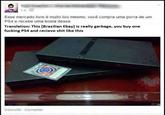 31b.jpg Esse mercado livre é muito lixo mesmo, você compra uma porra de um PS4 e recebe uma bosta dessa Translation: This [Brazilian Ebayl is really garbage, you buy one f------ PS4 and recieve s--- like this Descurtir Comentar