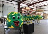 A Jolly Caterpillar that has been refurbished by Ridewerks Inc. Owner and Location Unknown.