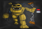 <a href="http://nadsdeidre.deviantart.com/art/You-can-t-lock-out-Golden-Freddy-497871406">Source</a>: