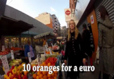 10 oranges for a euro