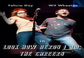 So nerdy Felicia Day Wil Wheaton e. in THE EAREER§