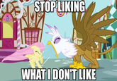 gilda STOPLIKING WHAT I DONT LIKE