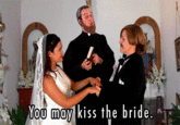 You may kiss the bride.
