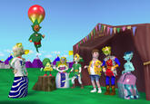 A screenshot of the cast of TLOC2
