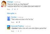Villainger 3 months ago "What can I do for you, King Sakurai?" "I NEEDUH MEWTWO TA CLOBBA DEM DAIR FANBOYS" Reply 27 lá Hide replies Sorrelon 3 weeks ago That's what we do best in Nin Ten Dee" Reply lé Inaccurate Prophecy 3 weeks ago +Sorrelon It better come with some other fighters packed free! Reply 1 ib wth smeedl