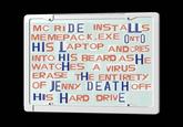 MC RIDE INSTALLS MEMEPACK.EXE ONT HIS LAPTOP AND CRIES INTO HIS BEARD ASHE WATCHES A VIRUS ERASE THE ENTIRETY OF JENNY DEATH OFF HIS HARD DRIVE