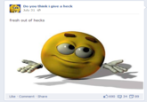 Do you think i give a heck July 31 fresh out of hecks Like Comment Share 1 690 34 89