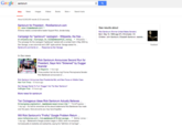May 28th, 2015 Google results for term "Santorum" Google santorum Web News Images Videos Books More ▼ Search tools About 6,030,000 results (0.23 seconds) Santorum for President RickSantorum.com M www.ncksantorum.com/ ▼ America needs a conservative leader Support Rick, donate today See results about Rick Santorum (Former United States Senator) Born: May 10, 1958 (age 57), Winchester, VA Chikdren: John Santorum, Elizabeth Santorum, Isabella Campaign for "santorum" neologism- Wikipedia, the free en.wikipedia.org/.../Campaign for_%22santorum%22-neolog ▼ Wikipedia ▼ The campaign for the neologism "santorum started with a contest held in May 2003 by Dan Savage, a sex columnist and LGBT rights activist. Savage asked his. Santorum's comments on …-Response by Dan Savage Feedback In the news Rick Santorum Announces Second Run for President, Says He's "Sickened" by Duggar Scandal Us Magazine 1 hour ago N Throw another hat into the ring! Former Pennsylvania Senator Rick Santorum announced on Rick Santorum Announces New Presidential Bid, and New Focus on Middle Class New York Times 13 hours ago Dan Savage Wants To Turn 'Duggar Into The New 'Santorum' Huffington Post 10 hours ago More news for santorumm Ten Outrageous Ideas Rick Santorum Actually Believes thinkprogress.org/election...isantorum-lesser-known-hits,-ThinkProgress ▼ 1 day ago It's hard to remember all the absurd statements Rick Santorum has made over the years. Here are some you may have forgotten. Will Rick Santorum's "Frothy" Google Problem Return www.motheriones.com/.../rick-santorum-2016-dan-savage-.... Mother Jones ▼ 1 day ago Santorum's Google problem began in 2003, when he compared homosexuality to b--------- and p---------, saying the "definition of marriage"