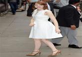 Emma Stone at "Birdman" Red Carpet