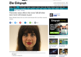 Che Telegraph Search - enhanced by OpenText Sunday 31 May 2015 UK News feed Home Video News World Sport Finance Comment Culture Travel Life Women Fashion Luxury Tech Cars Politics Election 2015 Investigations Obits Education Science Earth Weather HealthRoyal Celebrity Defence HOME NEWS » UK NEWS University union officer who wrote 'kill all white men' tweet will remain in post The Telegraph F Curtir 2.296.655 Bahar Mustafa claims she can not be racist because she is an ethnic minority woman Telegraphmoney 11K 651 in 12K Email APPLY ONLIN FOR A FREE ACCOUNT TODAY APPLY NOW> Latest Video>» Alexis Sinchez 52.0 s Arsenal crush Aston Alexis Sanchez FA Villa - key match stats Cup final stats Bahar Mustafa the welfare and diversity officer for Goldsmiths University of London By Agency 2:14PM BST 27 May 2015 Solar plane takes off on record Pacific Napoleon's life told in Lego bricks