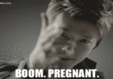 EBLOCK BOOM. PREGNANT