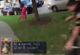 !http://i.imgur.com/FDGxHDc.gif!
My edit of the GIF above from the "video":https://www.youtube.com/watch?v=R46-XTqXkzE of this entry's incident using Peppy's "Do a barrel roll":https://knowyourmeme.com/memes/do-a-barrel-roll dialogue box from _Star Fox 64._