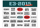 E3 2015 Bingo NINTENDO esomething THINLy VEILED -ANUTHING- SLOWLcAmiiboavailableNEW FOR around carROLLOUT IS RIGHT NOW" GOING WELL JOKE . . FINAL FANTASM : RETIRED ANNOUNCED,athlete "WAR, WAR BIG GAME : USHEDO MADEFRDh THEASTGURDIRN DELAVED : "UNPRECEDENTED" : POLITE APPLAUSE SEPLAVEDEVEALEDDE MONTRGE SCE PROTAGONIST- INFO PLATINUM GAMES DIDFOM SNORING DURING PRODUCTION KINECTCOMMERCIAL BIG FAN ERS ERROR MENTIONED FLOP GAME OF THRONES SEASON 2 REVEAL GAME HASZELDA PHIL SPENCER eescial Jealuve loaks like CONSOLEonsol SPORT COAT will ever use text font