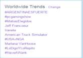 Worldwide Trends Change #ARGENTINAESFUERTE #pcgamings how #Matías Elegidos Jeff Francoeur ranete American Truck Simulator #USAv NGA Marlana VanHoose #LoDigoYLoRepito #HaveAWank