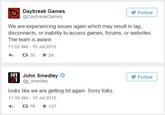 "source":https://twitter.com/DaybreakGames/status/619522198898774016 "source":https://twitter.com/j_smedley/status/619529190300217344