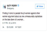 Katy Perry's Tweet "Source":https://twitter.com/katyperry/status/623965129290289152