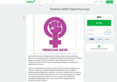 SellfySearch Log in Sign up Duy now FemCon 2015 Ticket Purchase $50 Buy Now You will get TXT file 227.0bytes FemConzo15 Creeted by Are you selling on Sellty FEMCON 2015 FemCon will be held from August 19-21 in Chesea, New York at the Red Door NYC. This is an opportunity for us to gather and tackle the critical issues on NOWs agenda and shape the future of women's rights. Additionally, this year's conference will give NOW activists the opportunity to address our bylaws and FemCon is dedicated to providing a harassment-free conference experience for everyone, regardless of gender identity and expression, sexual orientation, disability, physical appearance, body size, race, age or religion We do not tolerate harassment of conference particlpants in any form. Sesoual language and imagery s not appropriate for any conference venue, Including talks. Conference particlpants violating these rules may be sanctioned or expelled from the conference without a refund