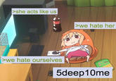 杏ちゃんの本気 うまる 杏 夢の共演シリーズ By うしどん ３日目東カ４０ｂ Himouto Umaru Chan Know Your Meme