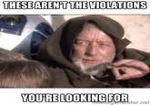 THESEARENTTHE VIOLATIONS YOURE LOOKING FOR ator.net