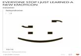 EVERYONE STOP I JUST LEARNED A NEW EMOTICON warpsta failsyndrome 10/10 Source: failsyndrome 149,689 notes