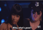 MTV Video Music Awards 2015 "source":http://www.buzzfeed.com/sheridanwatson/nicki-minaj-just-called-miley-cyrus-out-at-the-vmas#.jh14VxbNpO