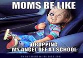 MOMS BELIKE DROPPING MY ANGEL OFFAT SCHOOL