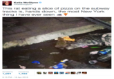 Another Pizza Rat from April 2015 "source":https://twitter.com/katlamcglynn/status/588842723614056448?ref_src=twsrc%5Etfw