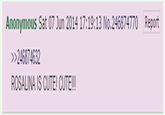 Anonymous Sat 07 Jun 2014 17:19:13 No.246874770 Report >>246874632 ROSALINA IS CUTE! CUTE!!!