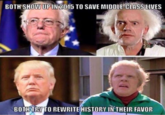 Sorry for poor image quality BOTHSHOW UPIN2015 TO SAVE MIDDUE CLASSLIVES BOTHTRY TO REWRITE HISTORY IN THEIR FAVOR