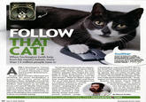 OCKINGTO Sockiv page logo FOLLOW THAT CAT twitter @SOCKINGTON: YES When Sockington (with help from his owner) tweets, more than 1.5 million people tune in THAT IS RIGHT PEOPLE MAGAZINE IS HERE FOR A PHOTO SHOOTplease get one of my good side WHO AM I KIDDING ALL SIDES ARE GOOD HERE 7:37 AM Mar 29h PRIL5 @sockington:"Unsure "Socks has an extremely strongper "Sockington, I gotyour back"). But so which is better windowsill sonality," says Scott, 39, whom Sock- far Scott has resisted turning his cat or couch Obviously a sleep ington calls "Fatty" online. An early into a cashcow. "We've been contacted test is in order Be backsoon... Twitter adopter who began his cat's by agents. But I'd rather people say, page in 2007, Scott found "it wasn't Remember Sockington the cat? Rath People often wonder what pets are hard to make Sockington's real life er than: 'Remember Sockington? He thinking. No more: Sockington, a into stories." What he didn't expect is was reallygood until that book.'" Sock- 6-year-old former stray from how many people would read them. ington too has stayed true to himself, Waltham, Mass., helpfully records his Yet as of mid-April, Sockington has despite his fame. Proof: FEB 26 @sockington: This sudden burst ofmedia attention is nice and all but let usfo- cus on the issues folks For exampleIstill lackoa largely unpunctuated) musings on 1.5 million followers-nearly Twitter. And what's on an average three times as many as Tom house cat's mind? Mostly what you'd Cruise!-making him the expect: eating, napping and feeling most-read pet on the site. superior to his human companion-in Fans have written love this case Jason Scott, a historian, to letters, started a club whom Sockington has outsourced the (Socks Army) and com tedium of actually typing. bed made of salmon. posed tribute songs ON SCOTT By Sharon Cotliar FOR MORE PET NEWS AND PICTURES, VISIT PEOPLEPETS COM 152 May 17,2010 PEOPLE Photographs by RAY LEGO