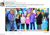 Retweeted 321 times Brendan Casey @BrendoCasey 20h Surely Channel 7 would've checked the name before putting on screen #goodfridayappeal #WellPlayedHugh :) 277 325 ☆ 251 - 1 minn (D HUGH G. RECTION, LOL S32.38 わ 321 View photo ..。 © Twitter