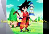 Goku After Drin ing Ultra Divine Wer at Power Level 230
