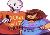 Chubby girl Frisk is a good Frisk. http://cupcakedrawings.tumblr.com/post/134354461159/papyrus-and-frisk-fixing-a-clothing-article
